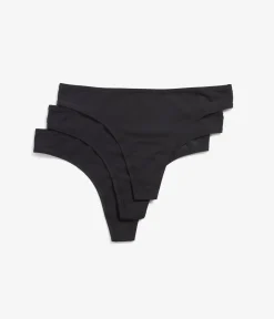 Stringtrosa 3-pack i bomull
