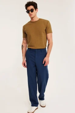 Strukturmönstrad t-shirt regular fit