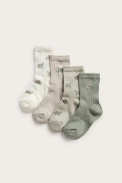 Strumpor med dinosaurier 4-pack