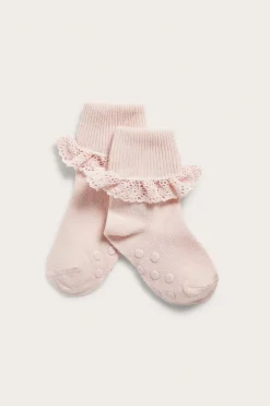 Strumpor med volang