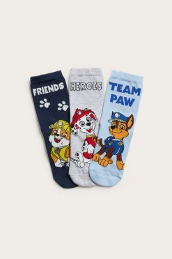 Strumpor Paw Patrol 3-pack