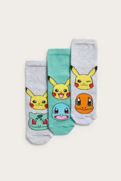 Strumpor Pokémon 3-pack