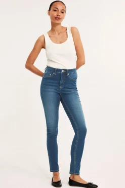 Super slim jeans high waist