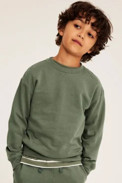 Sweatshirt med borstad insida