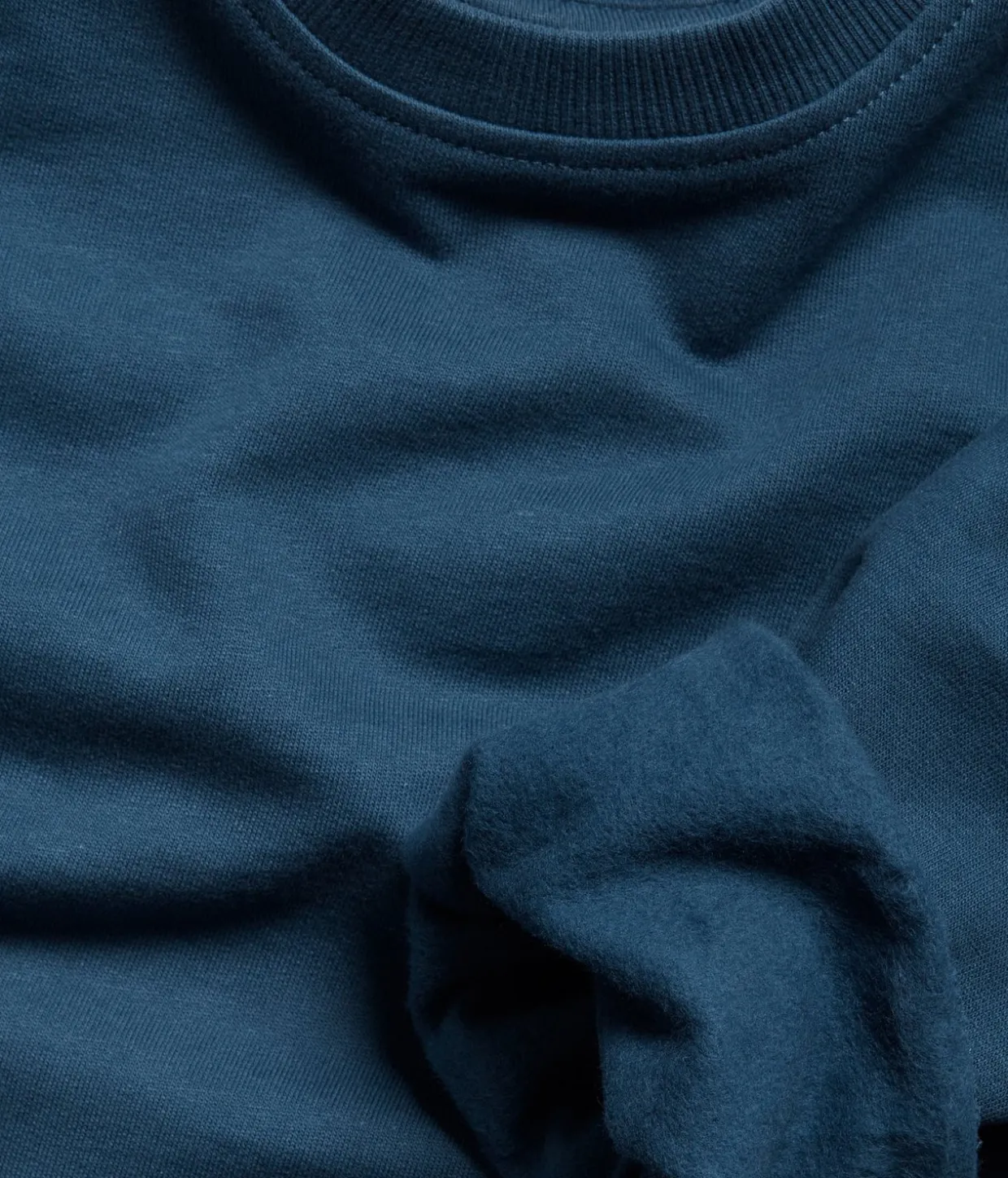Sweatshirt med borstad insida