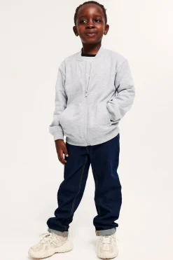Sweatshirt med dragkedja