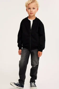 Sweatshirt med dragkedja