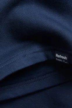 Sweatshorts i bomullstrikå