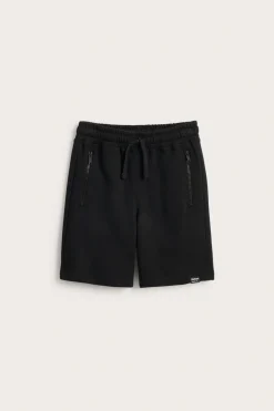 Sweatshorts i bomullstrikå