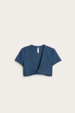 Topp i mjuk stretchjersey