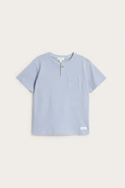 T-shirt i slubtrikå med ficka