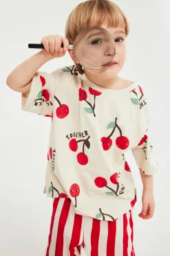 T-shirt med frukter