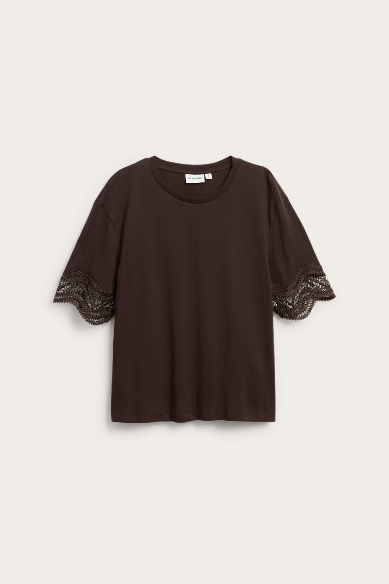 T-shirt med spets