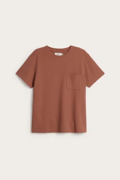 T-shirt med strukturmönster regular fit