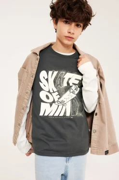 T-shirt med tryck