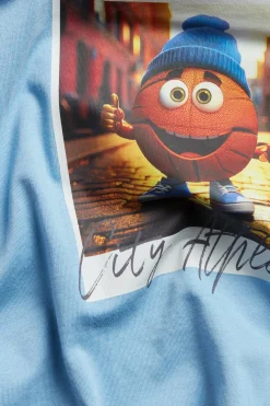 T-shirt med tryck
