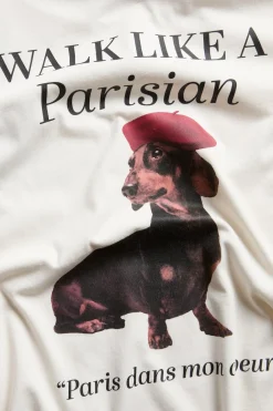 T-shirt med tryck