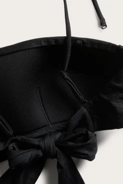 Vadderad bandeaubikini-topp
