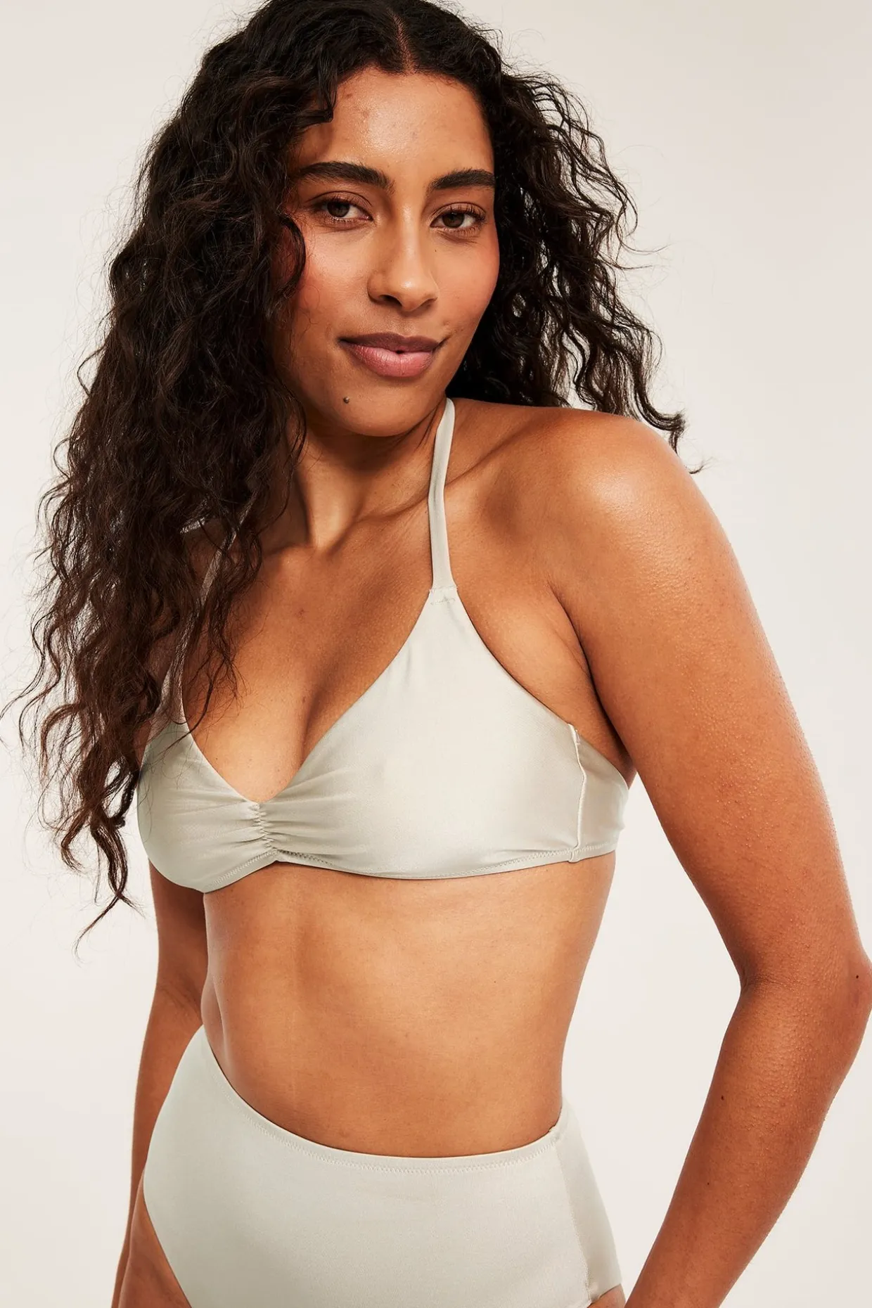 Vadderad trekantsbikini-bh