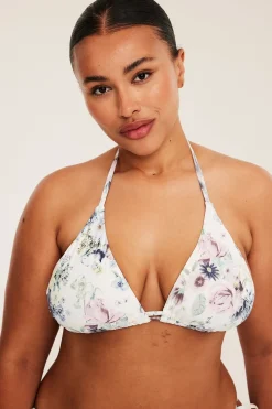 Vadderad trekantsbikini-bh