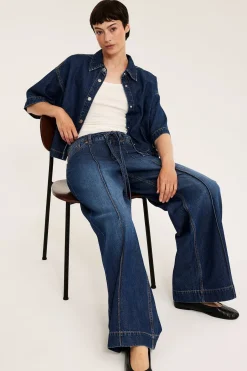 Vida jeans med högmidja