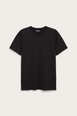 V-ringad t-shirt i bomull