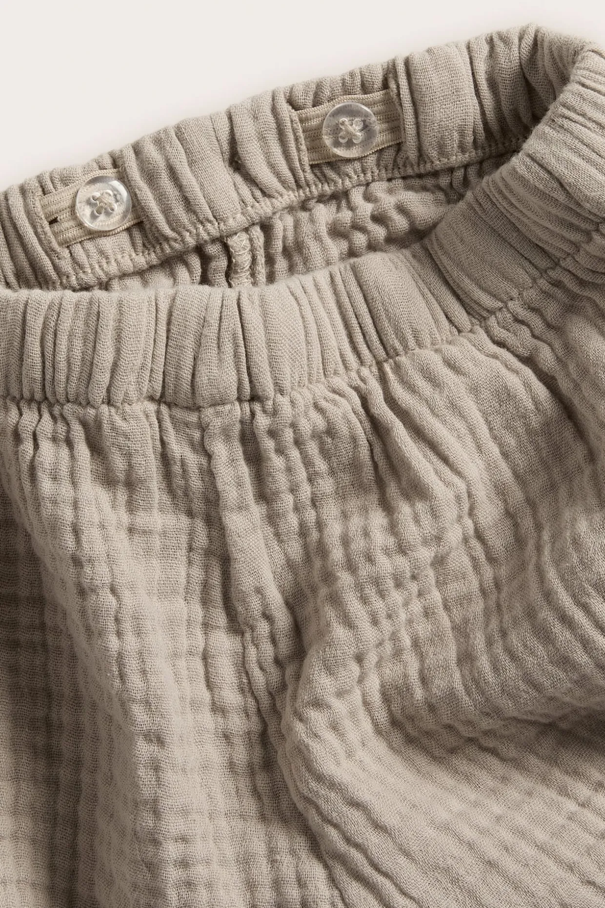 Vävda babyshorts
