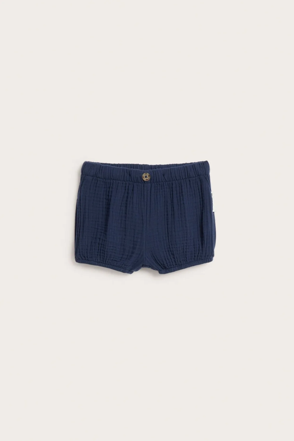 Vävda babyshorts