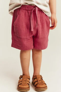 Vävda shorts