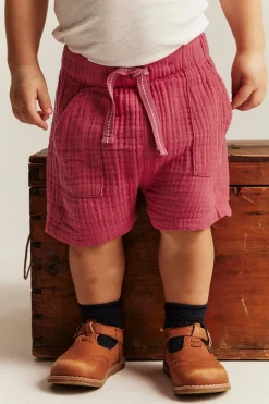 Vävda shorts