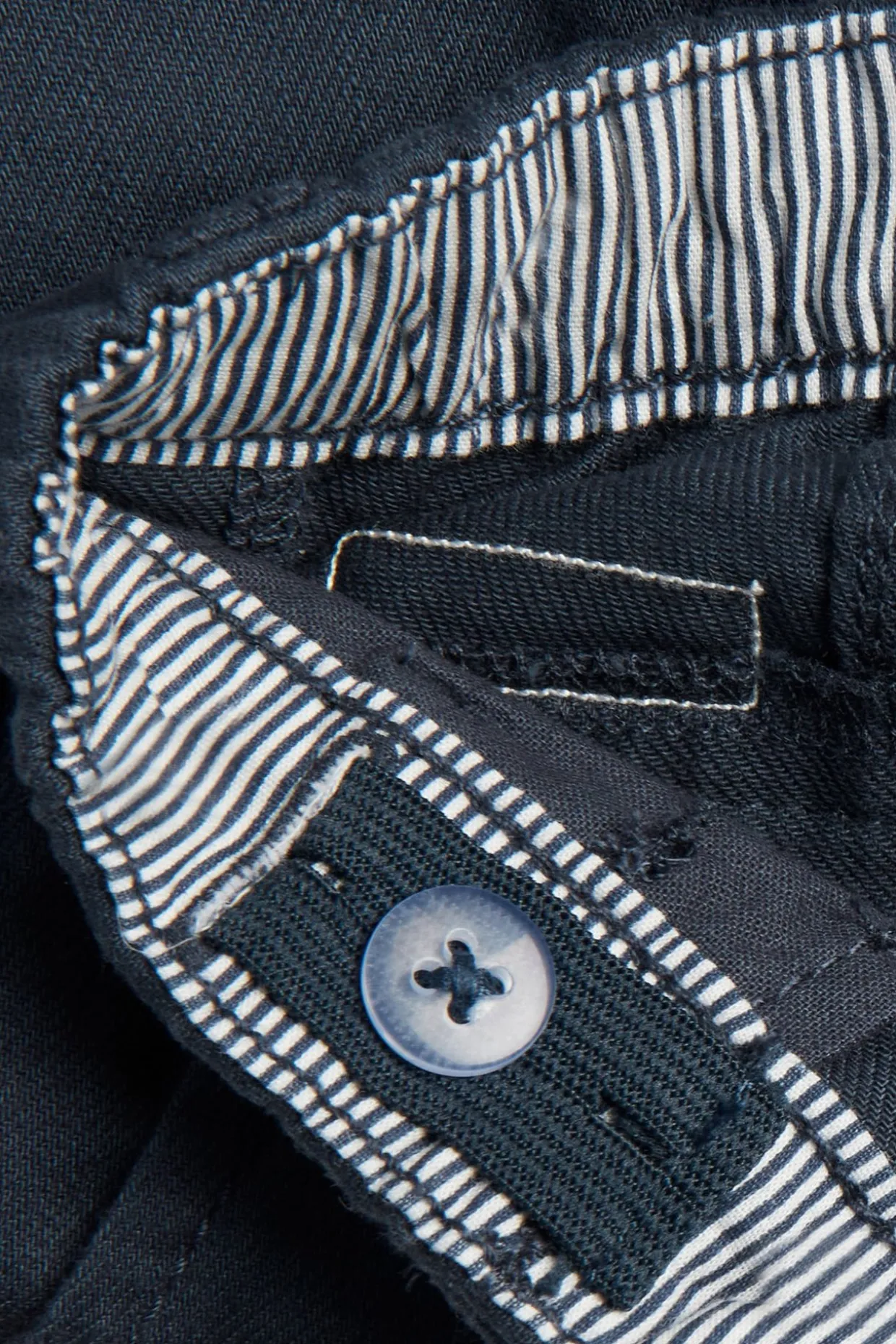 Vävda shorts med fickor