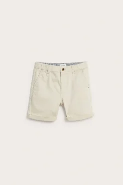 Vävda shorts med fickor