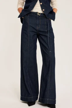 Wide jeans high waist