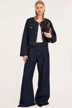 Wide jeans high waist