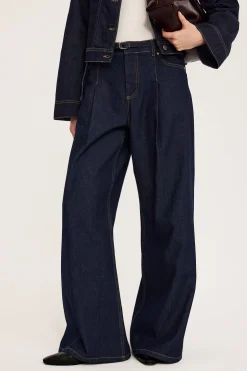 Wide jeans high waist
