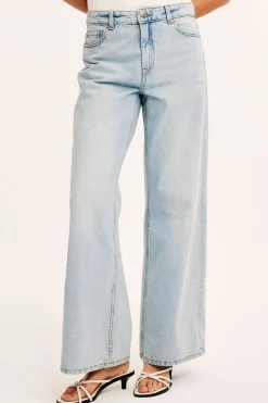 Wide jeans high waist