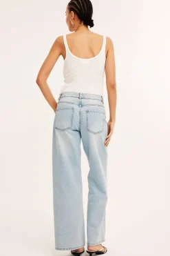 Wide jeans high waist