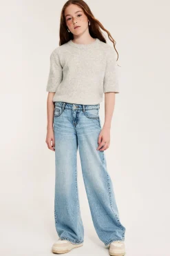Wide jeans low waist
