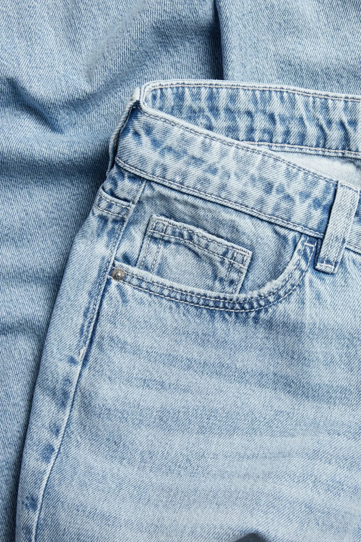 Wide jeans low waist