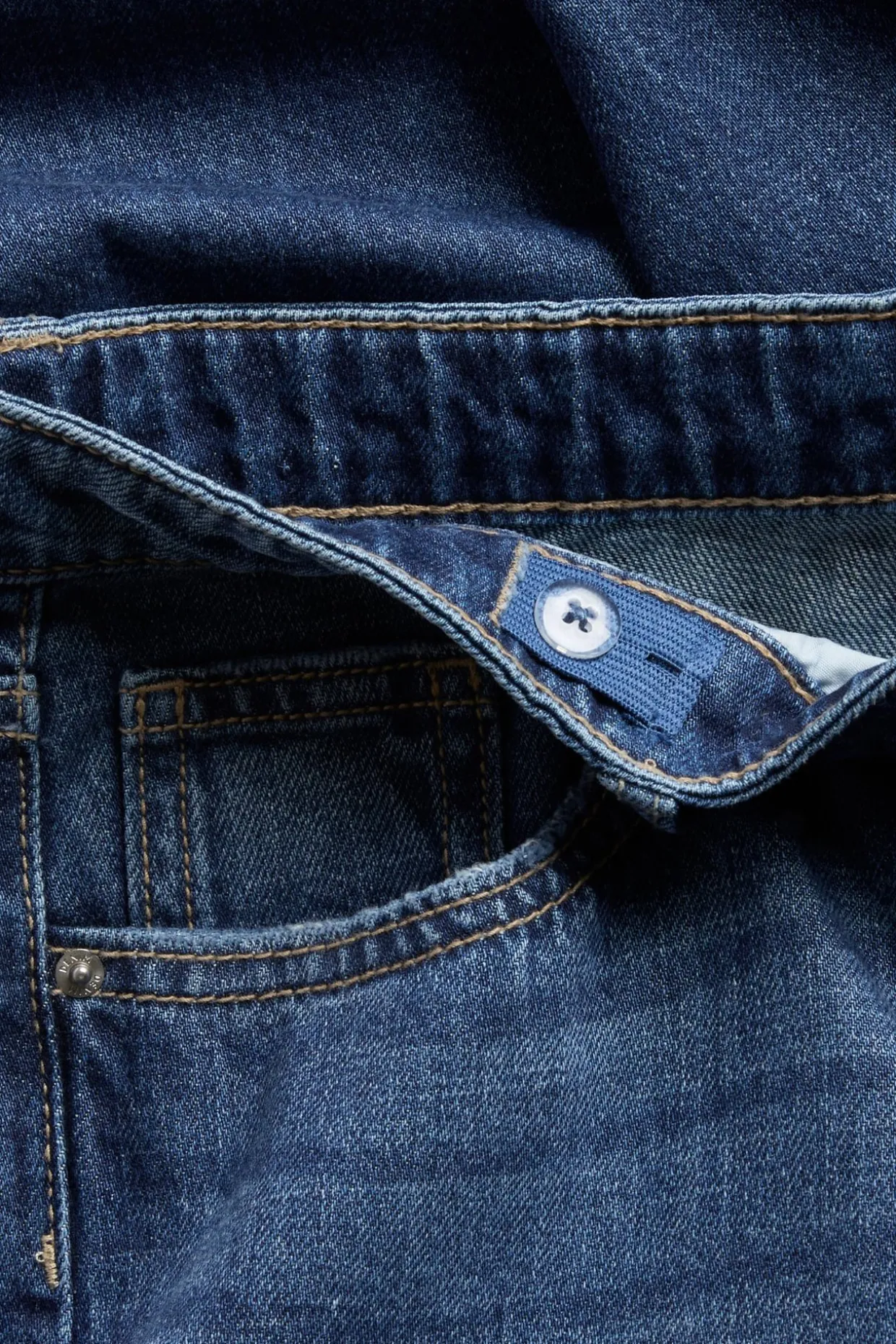 Wide jeans low waist