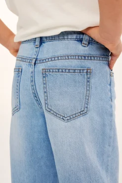 Wide jeans mid waist